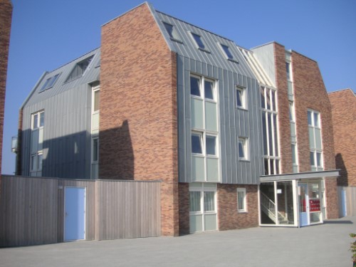 Voorkant Appartement Strand en Duin